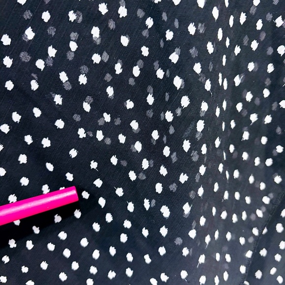 REITMANS – Black and white polka dot sleeveless blouse | Cowl neck top * - Picture 8 of 9